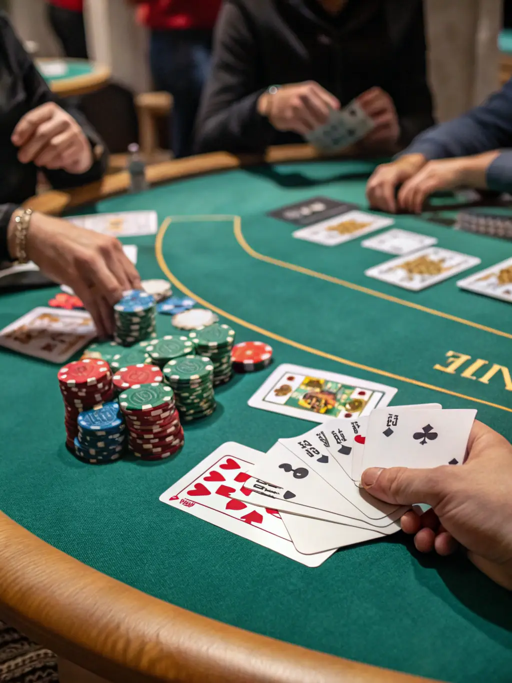 A visually appealing image featuring various poker games available at 777 Casino, highlighting different poker variants and the strategic depth of the game.